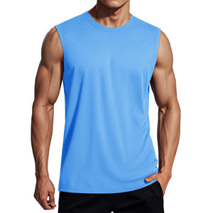 Débardeur classique pour homme, coupe régulière, été, décontracté, sans manches, tissu doux de haute qualité. - Product Image 4