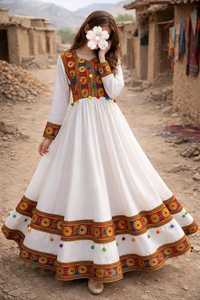 Latest Fully Stitched Ready Women's Afghan Kuchi <b>Dresses</b> <b>Loose</b> Fit Silk Casual Wedding Wear Traditional Afghani Kuchi <b>Dresses</b> - Product Image 4