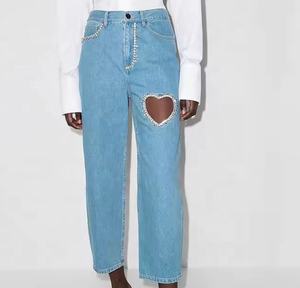 Hiver Dentelle Décorée Velours Taille Haute Flare Pantalon Femmes Casual Respirant Séchage Rapide Anti-Rides Pleine Longueur Service OEM - Product Image 5