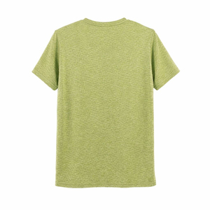 Camiseta Personalizada para Hombre, Diseño Tie-Dye en la Parte Delantera, Corte Ajustado, Tejido Transpirable de Lona, Cuello Redondo, Manga Corta - Product Image 4