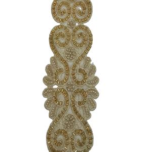 Dentelle en polyester à franges, accessoires de vêtements de style ethnique, dentelle - Product Image 1