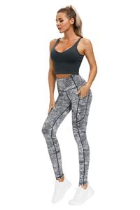 High Quality Gym Workout Breathable Fitness Sports Pants Sport Compression Yoga Workout Ladies Yoga <b>Leggings</b> - Product Image 2