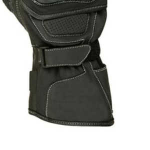 Guantes de Motociclismo de Carreras, Completos, Impermeables, con Pantalla Táctil, Cuero de Alta Calidad, Malla Transpirable, Cómodos y con Protección - Product Image 3