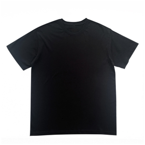 T-shirt unisexe élégant 100 % coton tissé anti-boulochage coupe ample manches courtes décontracté pour l'été streetwear moderne avec lettres - Product Image 2