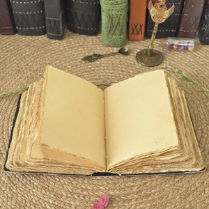 Diario Gótico de Cuero con Diseño de Espada, 400 Páginas Impresas, Hecho a Mano, Grimoire Oculto, Libro de Hechizos de Fantasía Oscura, Vintage, Año Nuevo, Pascua - Product Image 6