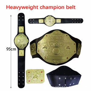 Cinturones de Campeonato Personalizados Ligeros Hechos a Mano en Cuero Genuino con Forro de Cuero PU, Logotipo Grabado Personalizado, Unisex, Ecológicos - Product Image 3