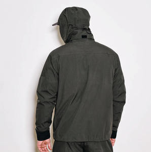 Veste de pêche d'hiver unisexe professionnelle, imperméable, à capuche, épaisse, à motif uni, pour homme, séchage rapide, respirante, faible MOQ - Product Image 2