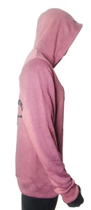 Sudadera con Capucha de Forro Polar Grueso para Hombre, Estilo Urbano Gótico, con Logotipo de Cruz Bordado, Hombro Caído Personalizado, Ropa al por Mayor - Product Image 4