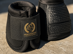 Horse Bell <b>Boots</b> Shock Absorbing Overreach <b>Boots</b> Durable Protective Horse Hoof <b>Boots</b> for Equestrian Riding Training - Product Image 5