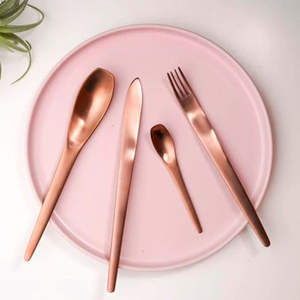 Ensemble de couverts en acier inoxydable robuste et durable pour une utilisation quotidienne en cuisine et pour la restauration commerciale - Product Image 4