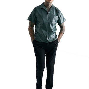 Chemises en cuir pour hommes, matière de qualité supérieure, design élégant, coupe confortable pour un usage quotidien et décontracté - Product Image 3