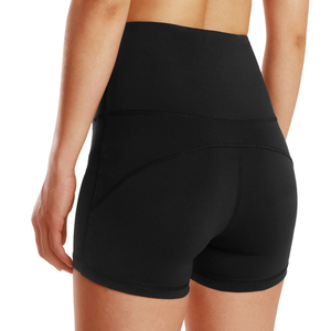 Shorts de Yoga de Cintura Alta para Mujer, 100% Algodón, Secado Rápido, Transpirables, para Deportes de Verano, Diseño Sólido, Más Vendidos - Product Image 6