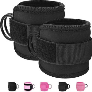 Protège-chevilles ajustables, respirants et à séchage rapide en polyester et coton, avec autres fermetures, pour adultes, unisexe, ajustement universel, protection pour l'entraînement - Product Image 1