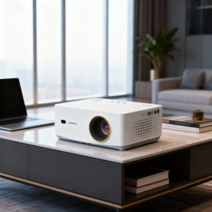 Proyector Eléctrico con Enfoque Automático Sudex L470W 1080P Compatible con WiFi Inteligente y Bluetooth para Laptop y Cine en Casa - Product Image 3