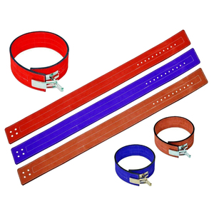 Cinturón de Levantamiento de Pesas de Alta Resistencia para Gimnasio, Entrenamiento de Potencia, Soporte para Entrenamiento de Fuerza, Hebilla de Acero - Product Image 4