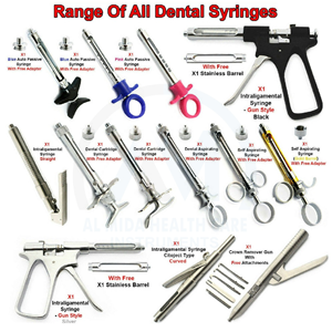 Jeringa Dental de Alta Calidad Needles Dental, Jeringa de Aspiración de 1.8 ml para una Administración Precisa de la Anestesia, Instrumento Médico - Product Image 6