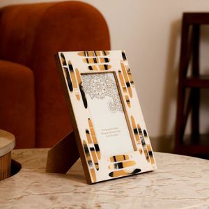 Premium Handmade Resin Photo <b>Frame</b> <b>4x6</b> | Luxury Tabletop Picture <b>Frame</b> | Home Decor & Gift Item - Product Image 3