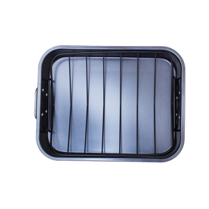 Bandeja para Asar de Alto Rendimiento para Deliciosas Cenas Familiares con un Amplio Diseño de Acero Inoxidable, Cómoda y Resistente al Calor - Product Image 3
