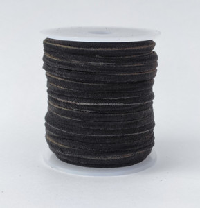 Wholesale Genuine Mint Flat Suede Leather Cord string,Factory direct,Soft durable leather <b>lace</b> for Jewelry,charm,Bracelets - Product Image 6