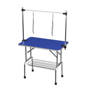 Tavolo da Toelettatura per Animali Blu, Grande e Robusto, con Morsetti Regolabili 42/ per Toelettatura di Cani e Gatti - Product Image 4