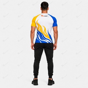 Rashguard de Compresión Elite para BJJ, 240 GSM, Poliéster y Spandex, Elástico en 4 Direcciones, Absorbe el Sudor, Ajuste Atlético, Sin Gi, Jiu Jitsu - Product Image 4
