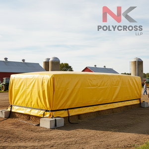 Bâche en PE de qualité agricole, résistante et imperméable, pour l'agriculture, les serres et la protection des cultures - Product Image 5