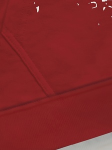 Sweat-shirt à capuche pour homme, hiver, imprimé cerf rouge et blanc, style décontracté, tricoté en polyester, avec poche - Product Image 4