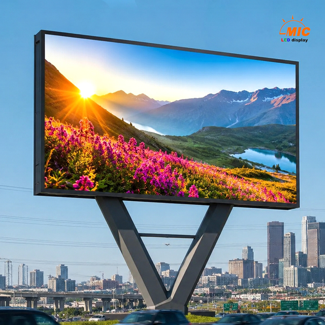 Outdoor Aluminum Led Display Screen P4.44 P5.7 P6.67 P8 P10 Digital Billboard for Commercial Plaza Media Setup Use