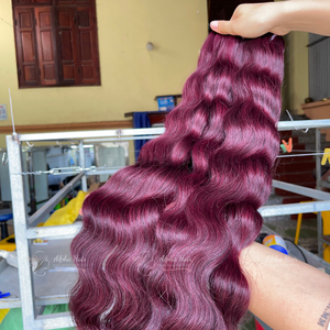 Extension de tissage de cheveux vietnamiens de haute qualité de haut niveau aspect naturel finition brillante rebondissante extrémité solide véritable humain livraison gratuite - Product Image 5