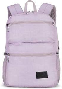 Sac à dos scolaire en polyester personnalisable de haute qualité, pour voyages ou travail, avec compartiment pour ordinateur portable et deux poches pour bouteilles d'eau - Product Image 2