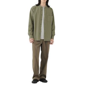 เสื้อเชิ้ตผู้ชายคอตั้งเล็ก สไตล์เกาหลี สีพื้น สำหรับธุรกิจลำลองและงานทางการ รับผลิตตามสั่งขายส่ง - Product Image 3