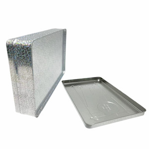 Tùy chỉnh in tinplate Container hình chữ nhật hình kim loại bao bì rỗng hộp thiếc cho thực phẩm với nắp - Product Image 5