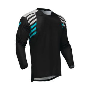 เสื้อเจอร์ซีย์สำหรับแข่งรถมอเตอร์ไซค์ออฟโรด แขนยาว ระบายอากาศได้ดี พิมพ์ลายแบบซับลิเมชั่น ไซส์พลัส สำหรับขี่มอเตอร์ไซค์วิบาก - Product Image 1