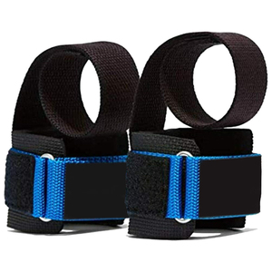 Sangles de musculation épaisses en néoprène et coton, protection avancée, unisexe, antidérapantes, pour entraînement de force, bleu royal, 5 mm - Product Image 3