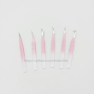 Kit de herramientas de extensión de pestañas de diseño personalizado, 4 Uds., pinzas de extensión de pestañas, instrumentos de belleza, herramienta de pestañas - Product Image 3