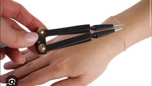 LUMINEX IMPEX Alicates Profesionales de Acero Inoxidable con Punta Corta y Conexión a Tierra - Herramienta de Precisión Ligera para Micro Soldadores y Joyería - Product Image 1