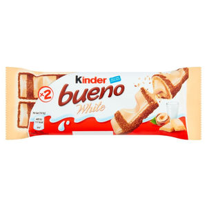 รับประกันของแท้ Kinder Bueno ไวท์ช็อกโกแลต 39 กรัม - ราคาดีที่สุดสำหรับผู้นำเข้าขนมหวานปริมาณมาก - Product Image 4