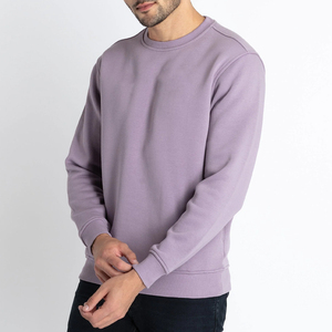 Sudadera Personalizada con Logotipo para Hombre, Cuello Redondo, Algodón Premium, Forro Polar de Poliéster, Informal de Invierno, Holgada, Ecológica, Transpirable, para Gimnasio - Product Image 2