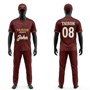 Premium 180 GSM polyester <b>cricket</b> uniform breathable yellow blue panel design sublimation print custom logo men team wear - Product Image 2