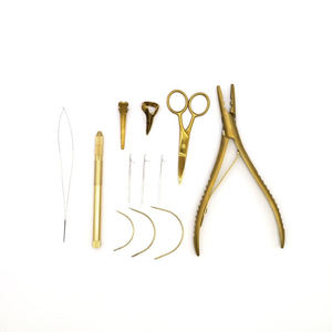 Kit de Pinzas Multifunción para Extensiones de Cabello, para Aplicación, Remoción y Ajuste de Micro Anillas, para Estilistas Profesionales - Product Image 3