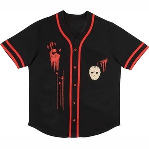 Camiseta de Béisbol Estilo Urbano - Camisa Deportiva de Moda Hip Hop - Top de Malla Transpirable de Secado Rápido para un Look Casual Urbano - Product Image 1