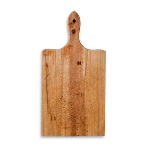 Planche à découper en bois sur mesure avec poignée, artisanale de qualité supérieure, en bois massif, écologique, pour la cuisine - Product Image 1