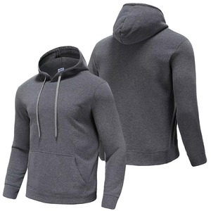 Sweats à capuche unis pour hommes, sweats à capuche confortables, sweats à capuche avec logo personnalisé, couleurs personnalisables, vente en gros - Product Image 2