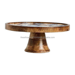 แท่นวางเค้กไม้มะม่วงพร้อมเครื่องครัวพิมพ์ลายตัวเลขไม่ซ้ำใครพร้อมทนทาน - Product Image 5