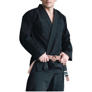 Ensemble de vêtements d'arts martiaux personnalisés pour hommes, en coton à séchage rapide, pour karaté et judo, envoyé par Dress Sports - Product Image 2