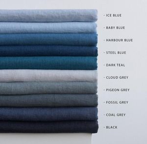 Ensemble de draps en lin naturel 4 pièces – Literie beige avoine délavée – Drap plat respirant, drap-housse et taies d'oreiller - Product Image 6