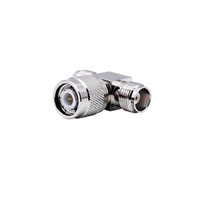 Adaptateur en T de type N, femelle vers mâle vers femelle, coupleur coaxial RF 3 voies, 50 ohms, connecteur répartiteur en T en laiton massif
