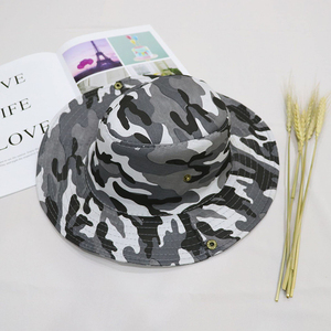 Outdoor Bucket Hat Wide Brim Adjustable Breathable Waterproof Solid Color Unisex Adults Casual Fishing <b>Hiking</b> Hunting <b>Cap</b> - Product Image 5