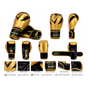 High Quality Leather Boxing <b>Gloves</b> Sparring Training Gear Secure Wrist Support for Closure Custom Design Unisex - Product Image 6