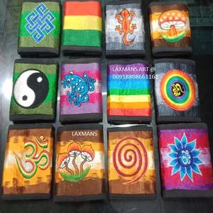 Cotton Hemp Embroidery Vintage Nepali Style <b>Wallets</b> and Purses Wholesale Coins <b>Wallets</b> with Embroidery - Product Image 1